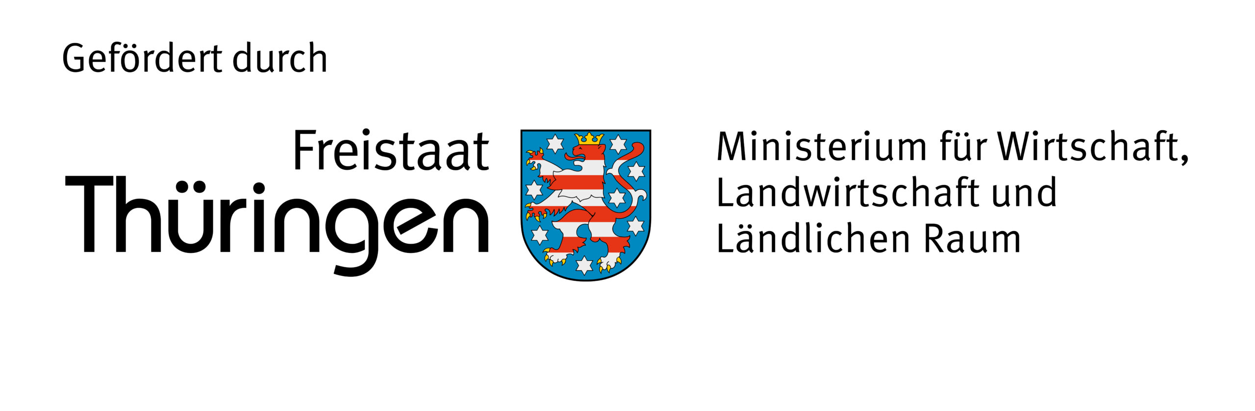 Gefördert durch das Thüringer Ministerium für Wirtschaft, Landwirtschaft und Ländlichen Raum